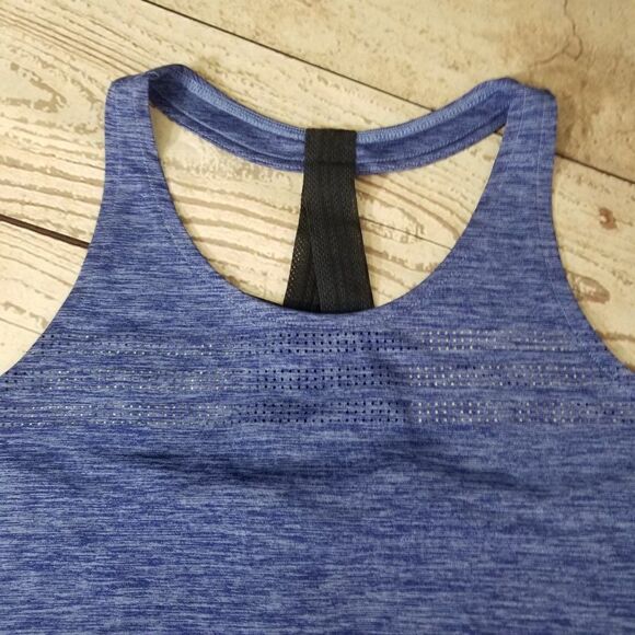 Nwt adidas climalite laser tank DT5615 womens size small blue black tank top. - Picture 5 of 12